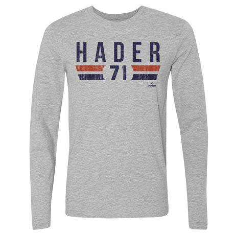 Josh Hader Men's Long Sleeve T-Shirt | 500 LEVEL
