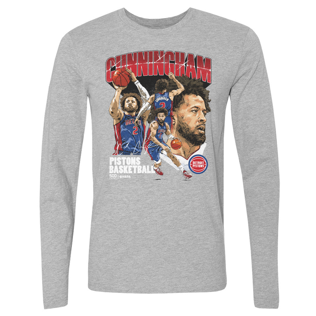 Cade Cunningham Men's Long Sleeve T-Shirt | 500 LEVEL