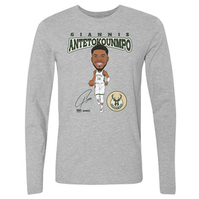 Giannis Antetokounmpo Men's Long Sleeve T-Shirt | 500 LEVEL