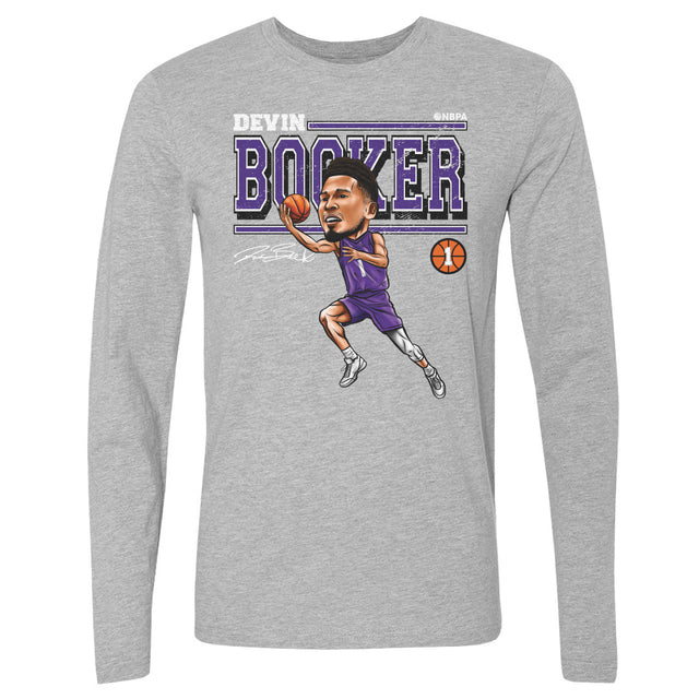 Devin Booker Men's Long Sleeve T-Shirt | 500 LEVEL