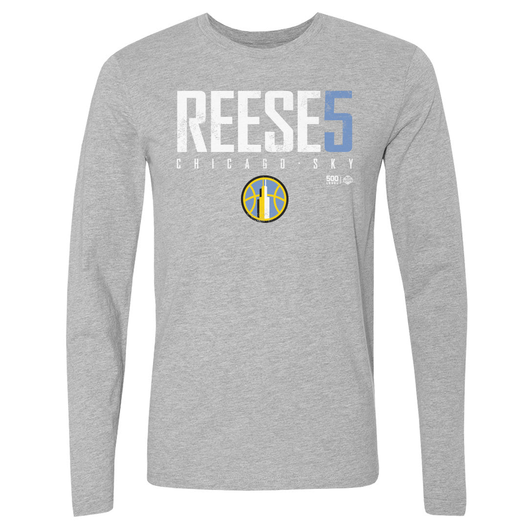 Angel Reese Men's Long Sleeve T-Shirt | 500 LEVEL