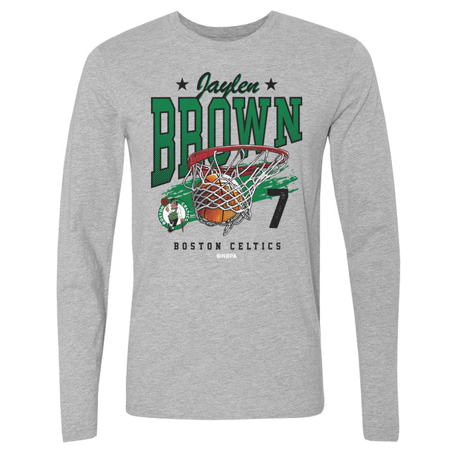 Jaylen Brown Men's Long Sleeve T-Shirt | 500 LEVEL