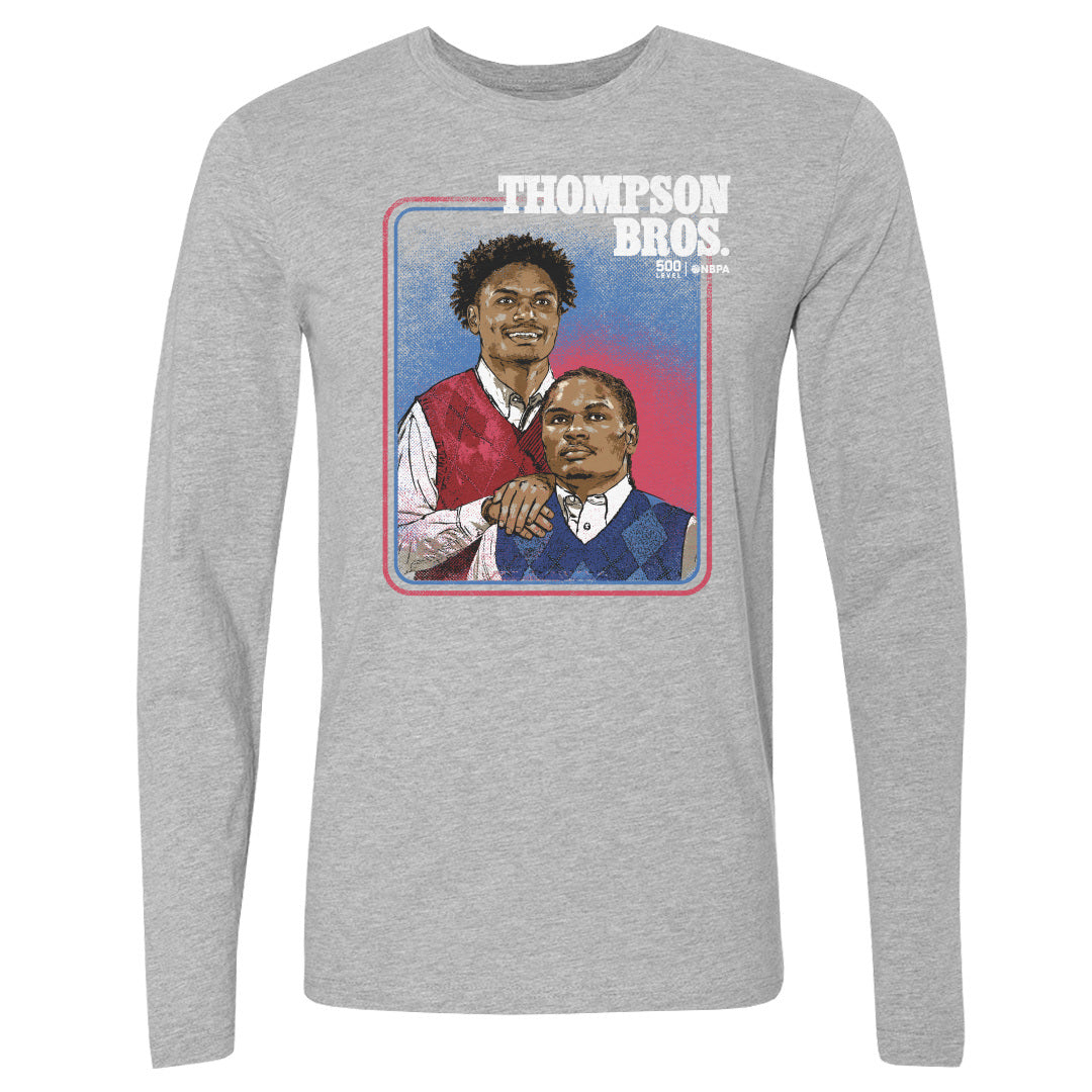 Amen Thompson Men's Long Sleeve T-Shirt | 500 LEVEL