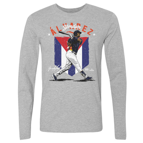 Yordan Alvarez Men's Long Sleeve T-Shirt | 500 LEVEL
