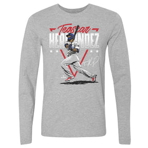 Teoscar Hernandez Men's Long Sleeve T-Shirt | 500 LEVEL