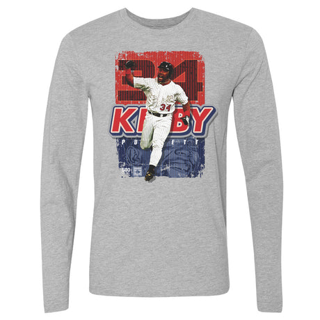 Kirby Puckett Men's Long Sleeve T-Shirt | 500 LEVEL