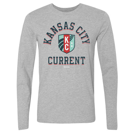 Kansas City Current Men's Long Sleeve T-Shirt | 500 LEVEL