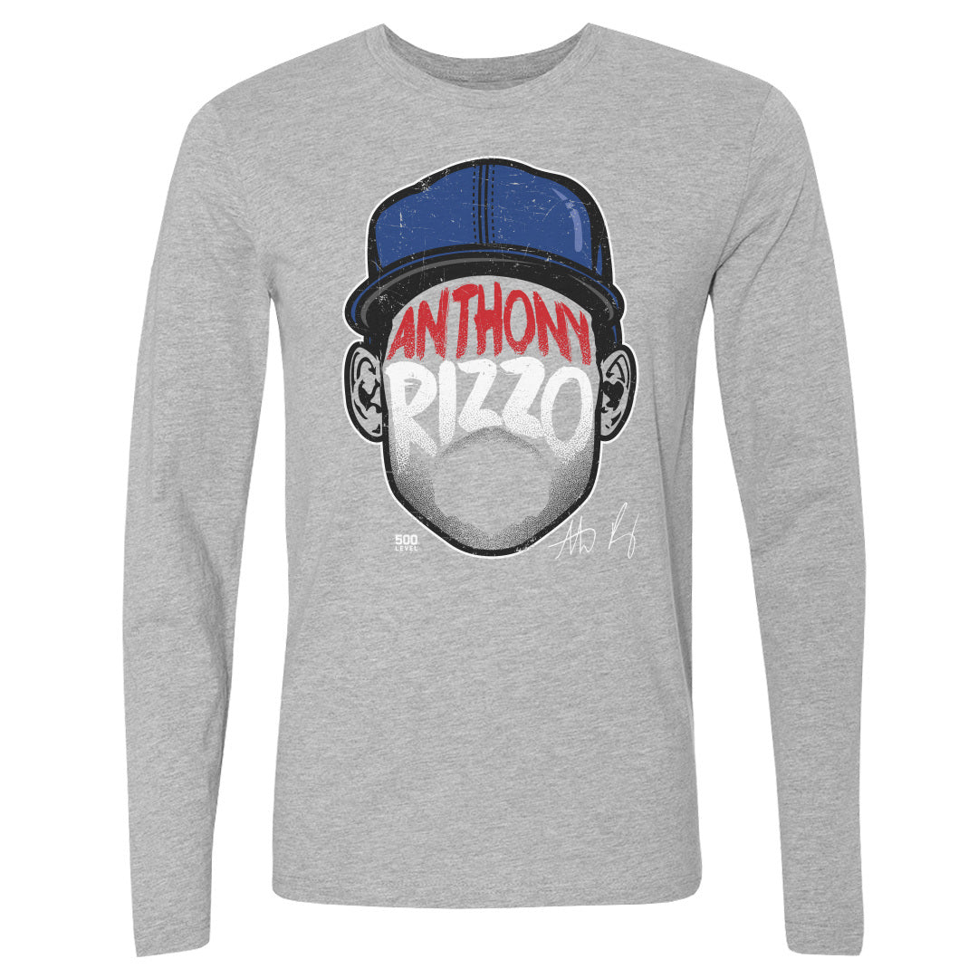 Anthony Rizzo Men's Long Sleeve T-Shirt | 500 LEVEL