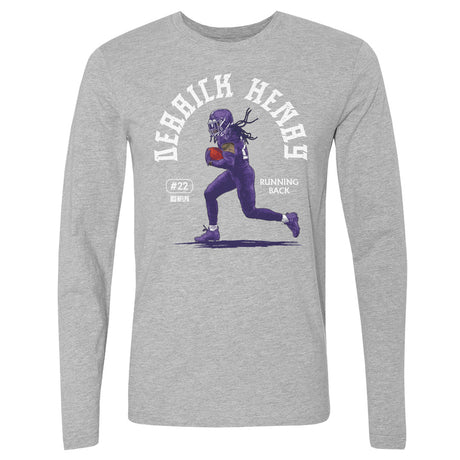 Derrick Henry Men's Long Sleeve T-Shirt | 500 LEVEL