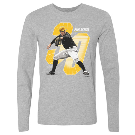 Paul Skenes Men's Long Sleeve T-Shirt | 500 LEVEL