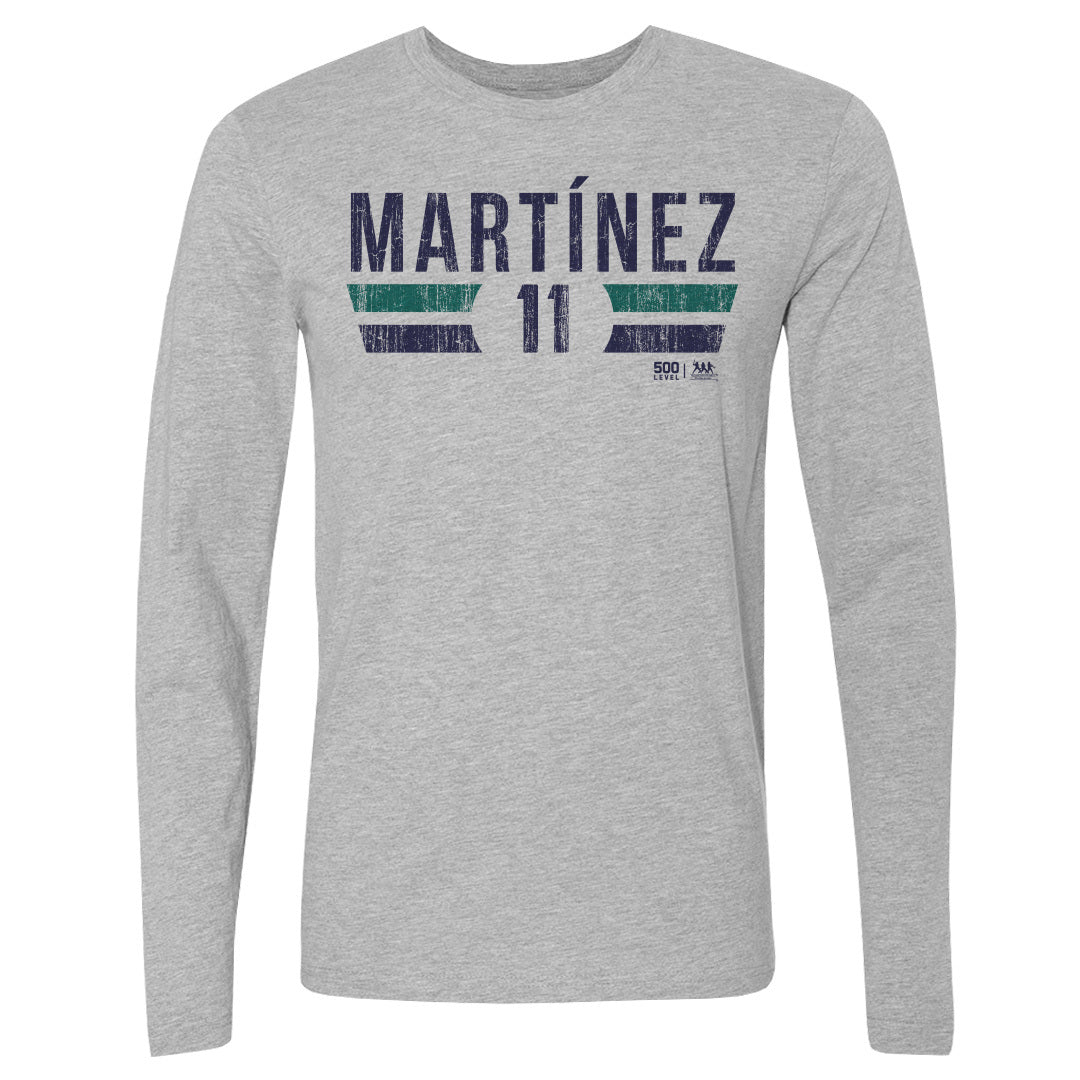 Edgar Martinez Men's Long Sleeve T-Shirt | 500 LEVEL
