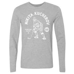 Nikita Kucherov Men's Long Sleeve T-Shirt | 500 LEVEL
