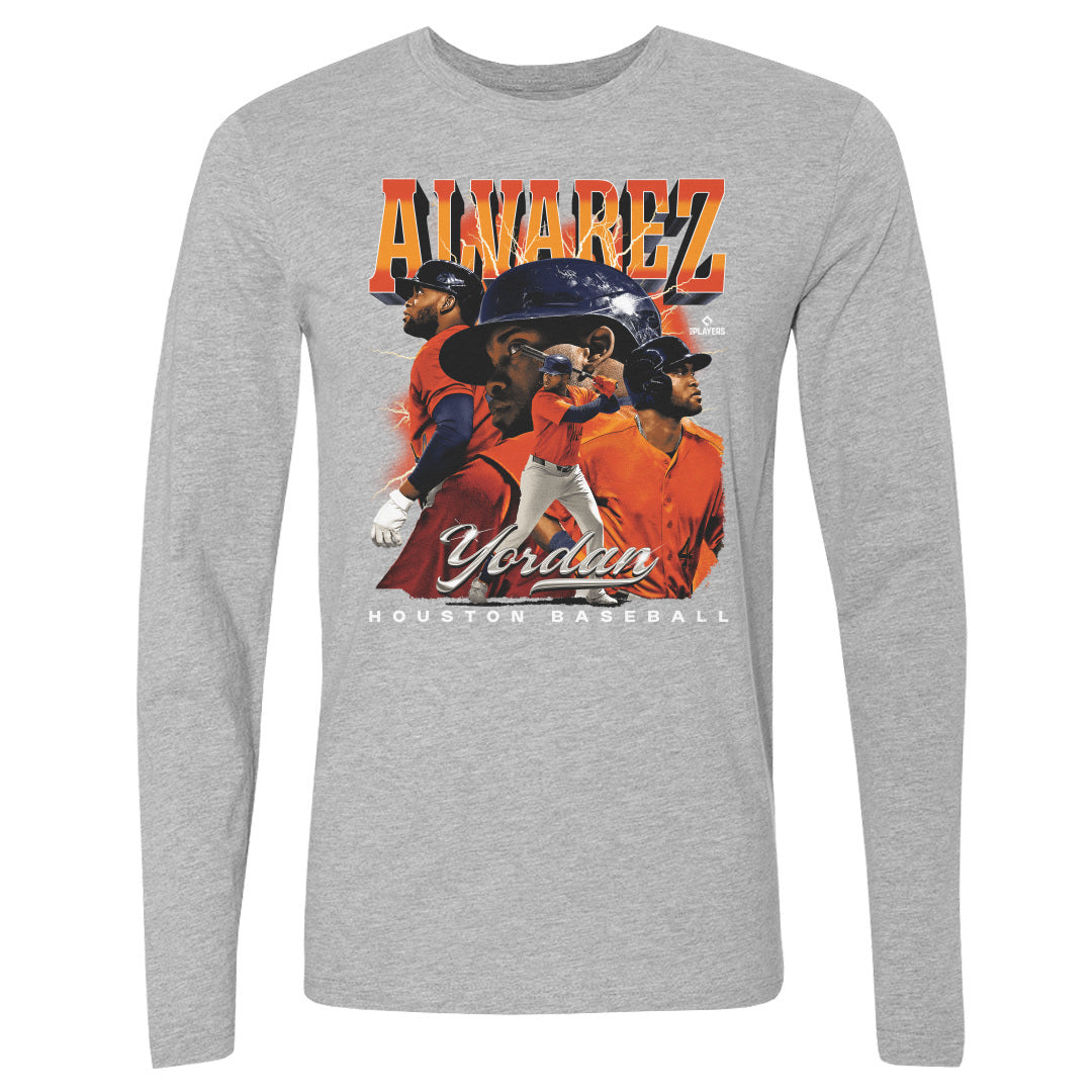 Yordan Alvarez Men's Long Sleeve T-Shirt | 500 LEVEL