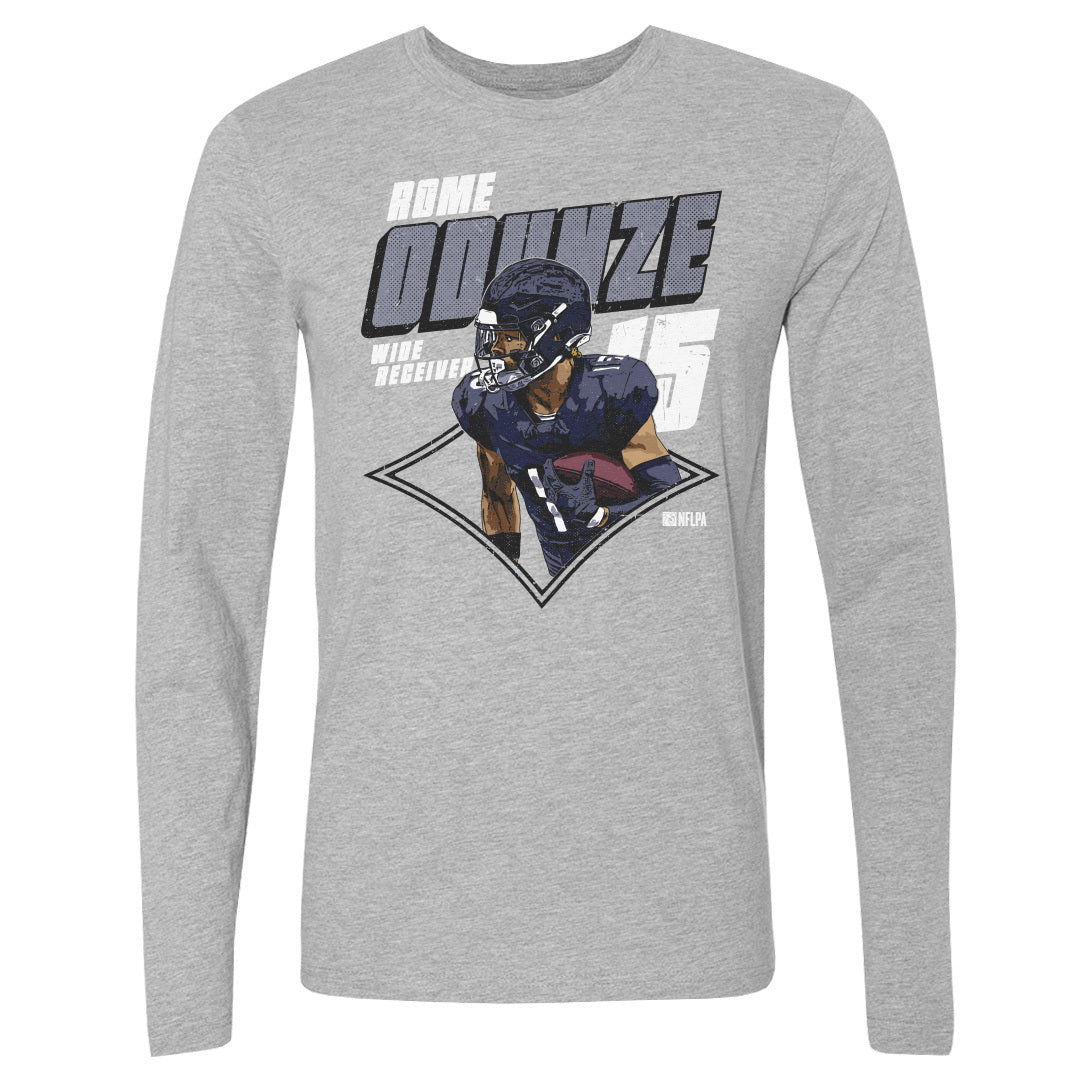 Rome Odunze Men's Long Sleeve T-Shirt | 500 LEVEL