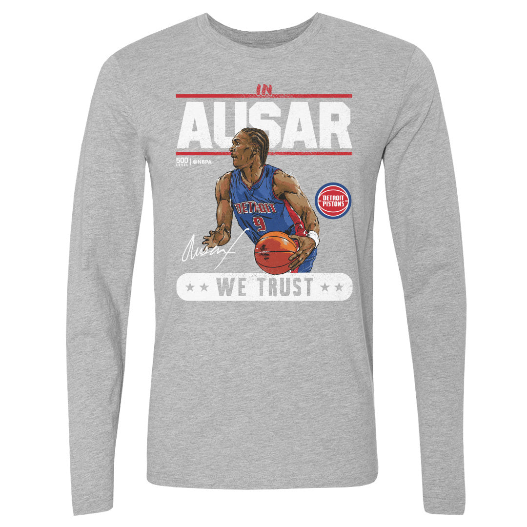 Ausar Thompson Men's Long Sleeve T-Shirt | 500 LEVEL