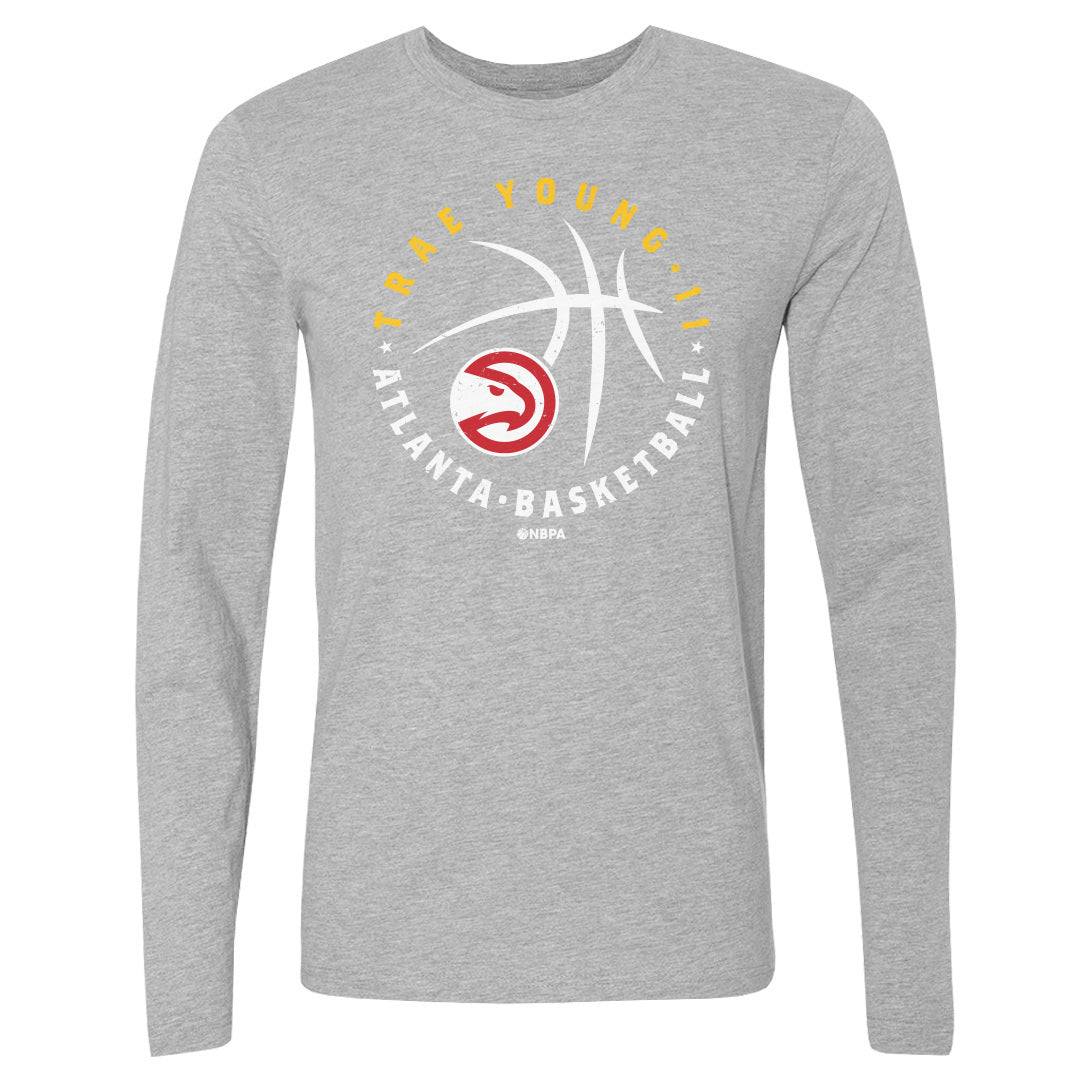 Trae Young Men's Long Sleeve T-Shirt | 500 LEVEL