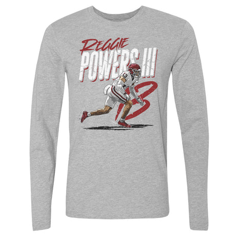 Reggie Powers III Men's Long Sleeve T-Shirt | 500 LEVEL