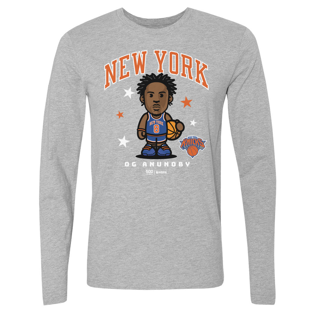 OG Anunoby Men's Long Sleeve T-Shirt | 500 LEVEL