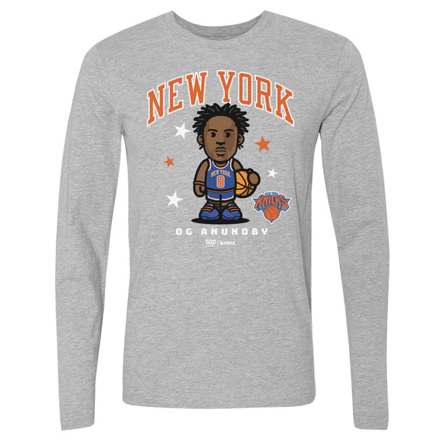 OG Anunoby Men's Long Sleeve T-Shirt | 500 LEVEL