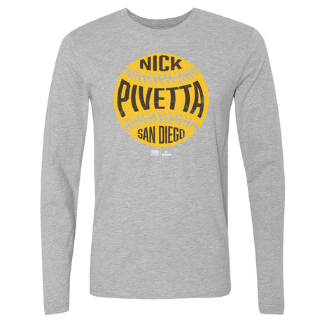 Nick Pivetta Men's Long Sleeve T-Shirt | 500 LEVEL