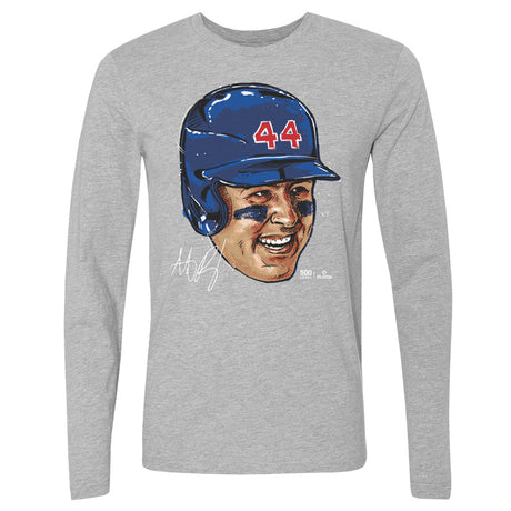 Anthony Rizzo Men's Long Sleeve T-Shirt | 500 LEVEL
