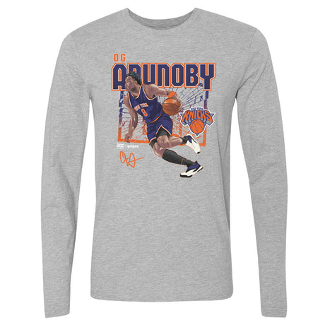 OG Anunoby Men's Long Sleeve T-Shirt | 500 LEVEL