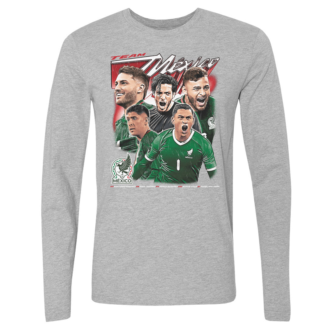 Mexico Men's Long Sleeve T-Shirt | 500 LEVEL