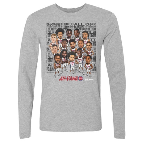 Detroit Pistons Men's Long Sleeve T-Shirt | 500 LEVEL