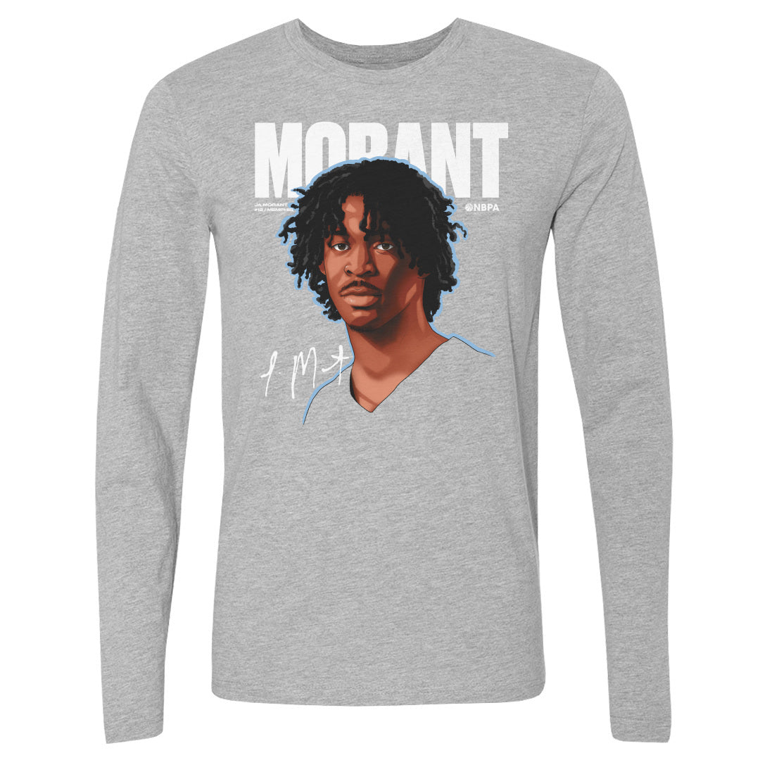 Ja Morant Men's Long Sleeve T-Shirt | 500 LEVEL