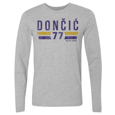 Luka Doncic Men's Long Sleeve T-Shirt | 500 LEVEL