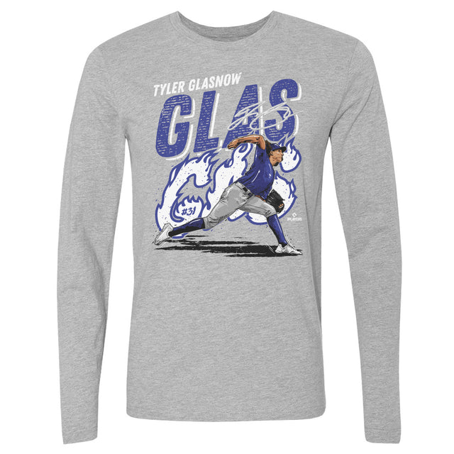 Tyler Glasnow Men's Long Sleeve T-Shirt | 500 LEVEL