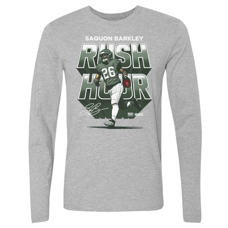 Saquon Barkley Men's Long Sleeve T-Shirt | 500 LEVEL