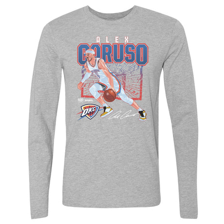 Alex Caruso Men's Long Sleeve T-Shirt | 500 LEVEL