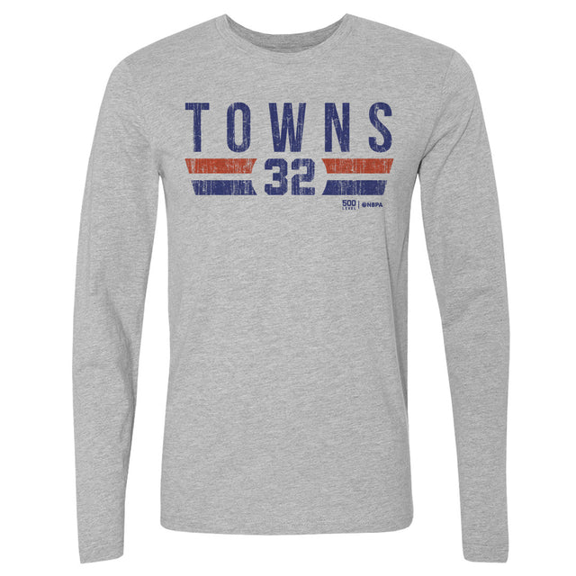 Karl-Anthony Towns Men's Long Sleeve T-Shirt | 500 LEVEL