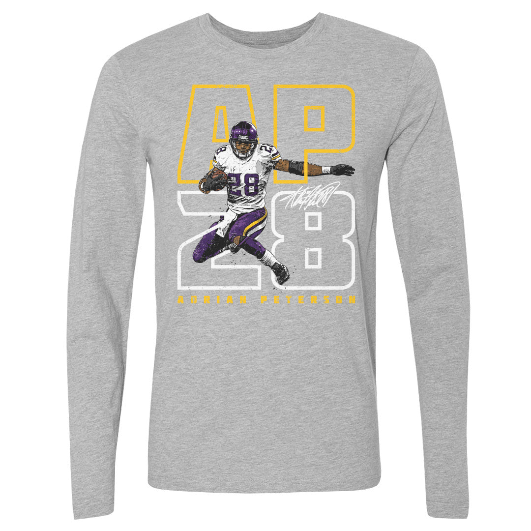 Adrian Peterson Men's Long Sleeve T-Shirt | 500 LEVEL