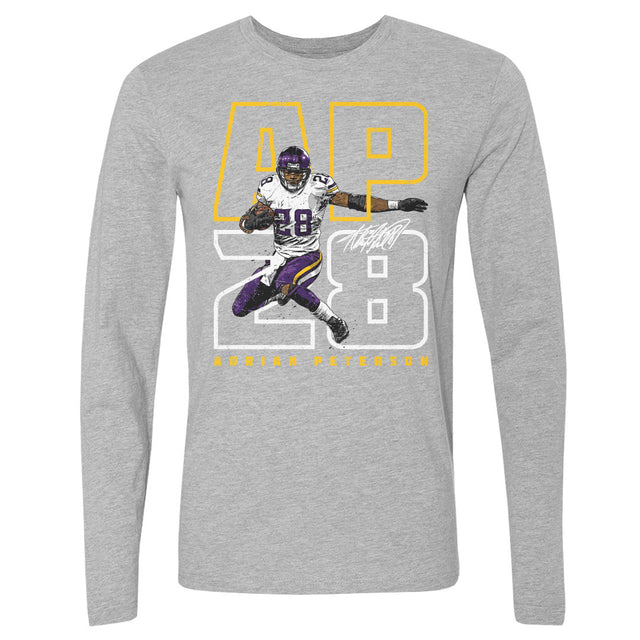 Adrian Peterson Men's Long Sleeve T-Shirt | 500 LEVEL
