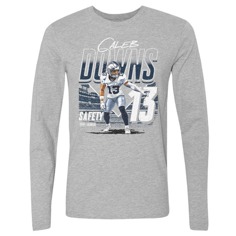 Caleb Downs Men's Long Sleeve T-Shirt | 500 LEVEL