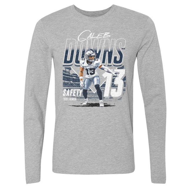 Caleb Downs Men's Long Sleeve T-Shirt | 500 LEVEL