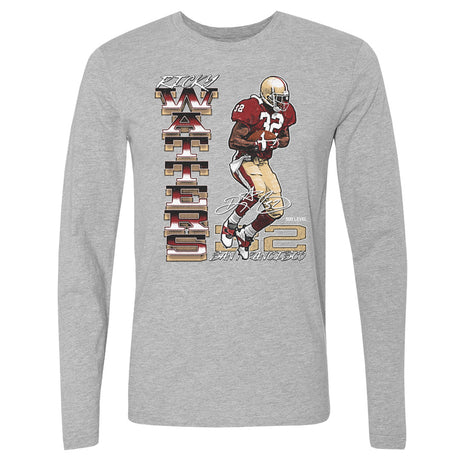 Ricky Watters Men's Long Sleeve T-Shirt | 500 LEVEL