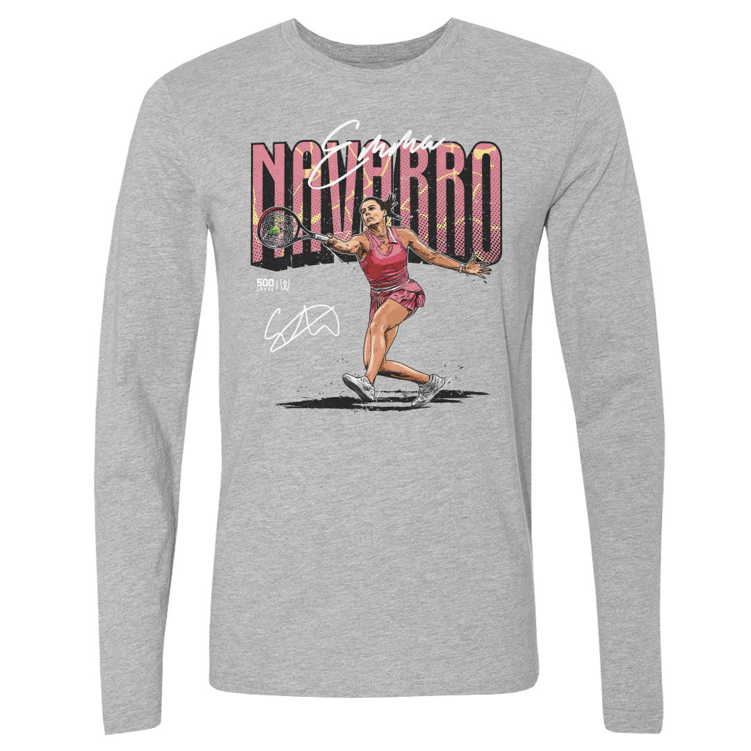 Emma Navarro Men's Long Sleeve T-Shirt | 500 LEVEL