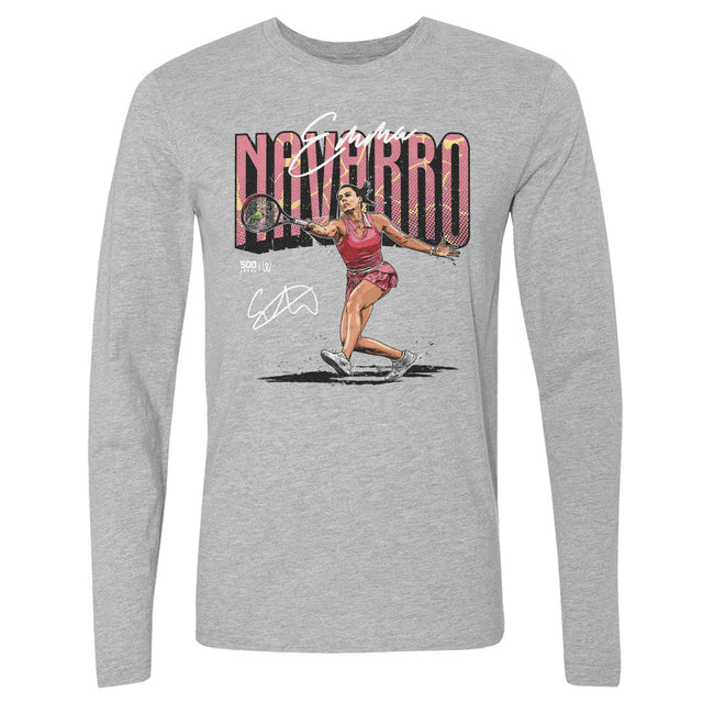 Emma Navarro Men's Long Sleeve T-Shirt | 500 LEVEL