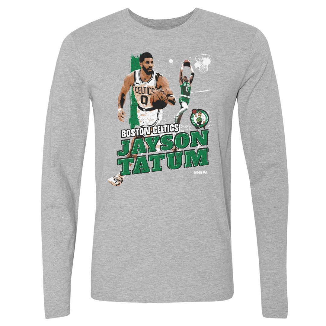 Jayson Tatum Men's Long Sleeve T-Shirt | 500 LEVEL