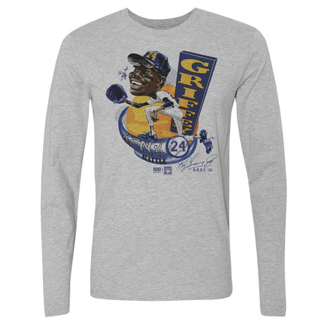 Ken Griffey Jr. Men's Long Sleeve T-Shirt | 500 LEVEL