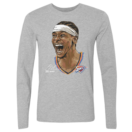 Shai Gilgeous-Alexander Men's Long Sleeve T-Shirt | 500 LEVEL