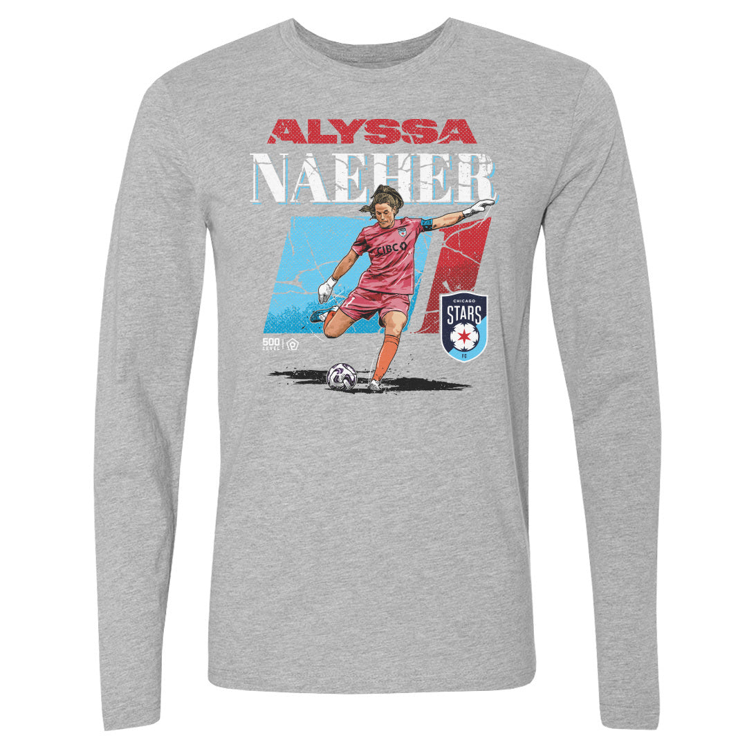 Alyssa Naeher Men's Long Sleeve T-Shirt | 500 LEVEL