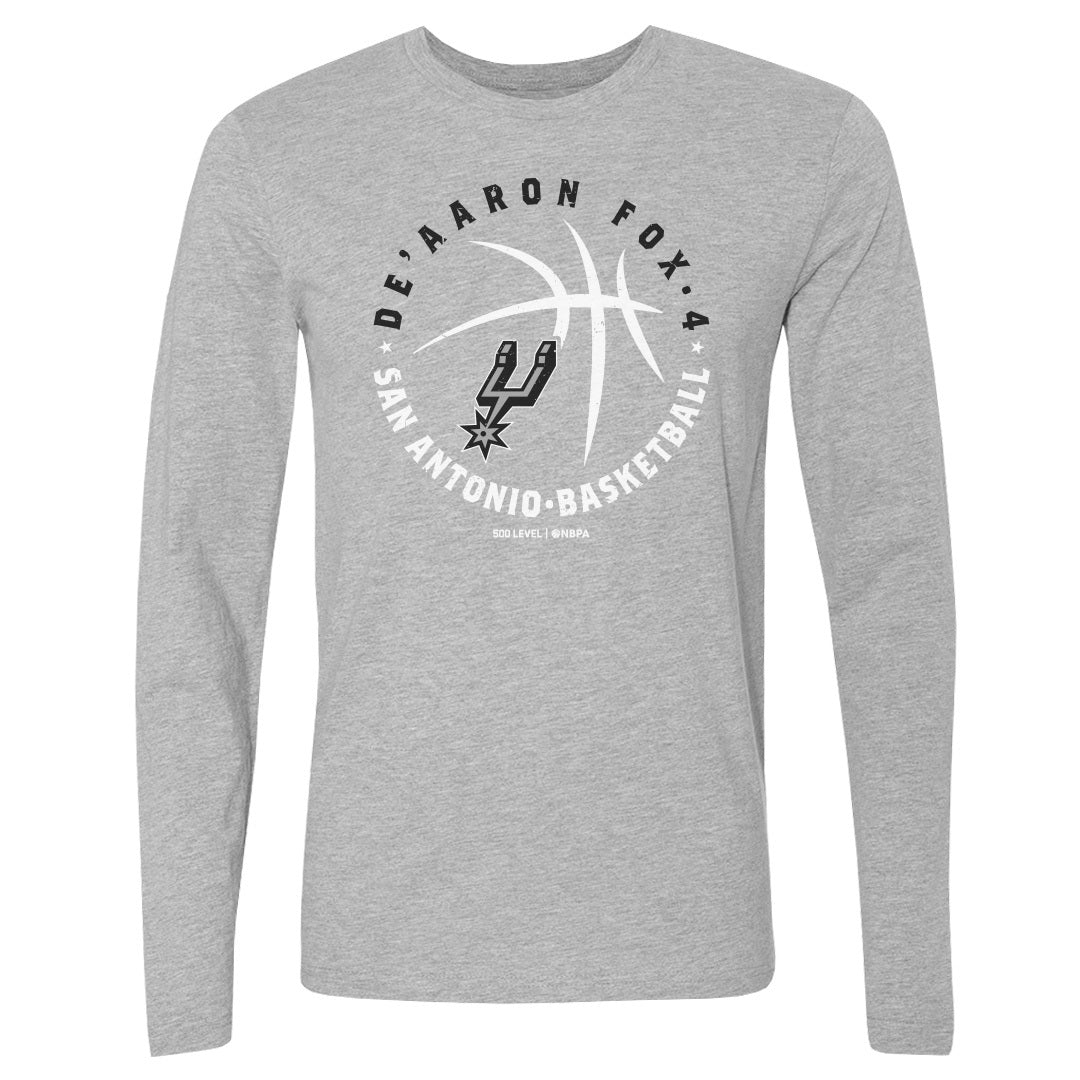De'Aaron Fox Men's Long Sleeve T-Shirt | 500 LEVEL