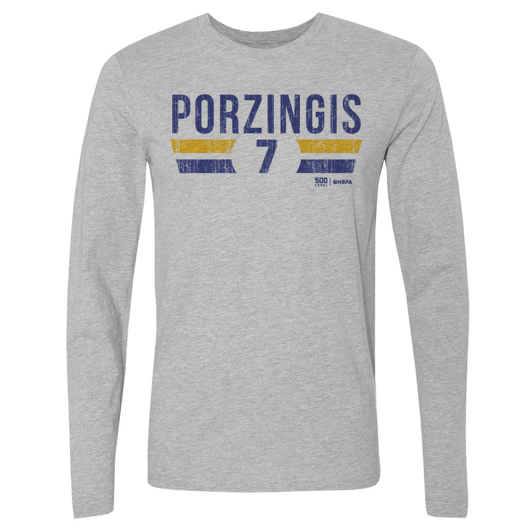 Kristaps Porzingis Men's Long Sleeve T-Shirt | 500 LEVEL