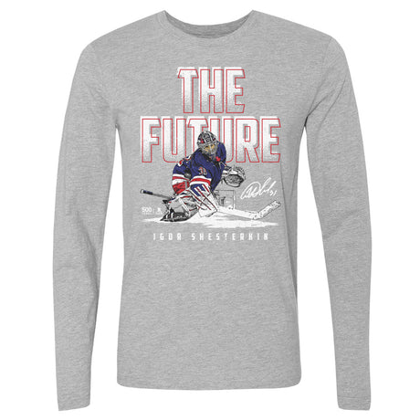 Igor Shesterkin Men's Long Sleeve T-Shirt | 500 LEVEL