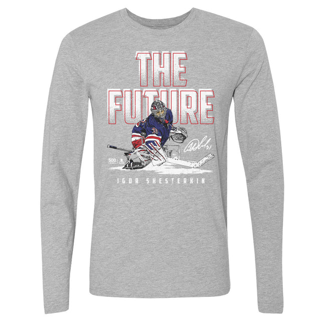 Igor Shesterkin Men's Long Sleeve T-Shirt | 500 LEVEL