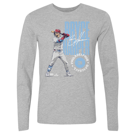 Bryce Harper Men's Long Sleeve T-Shirt | 500 LEVEL
